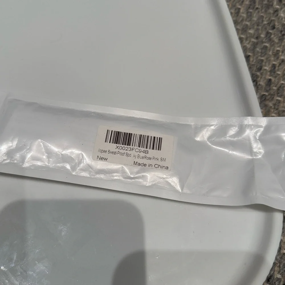 NWT- Apple Watch Sweat Proof Band Blue and Pink Watch S/M